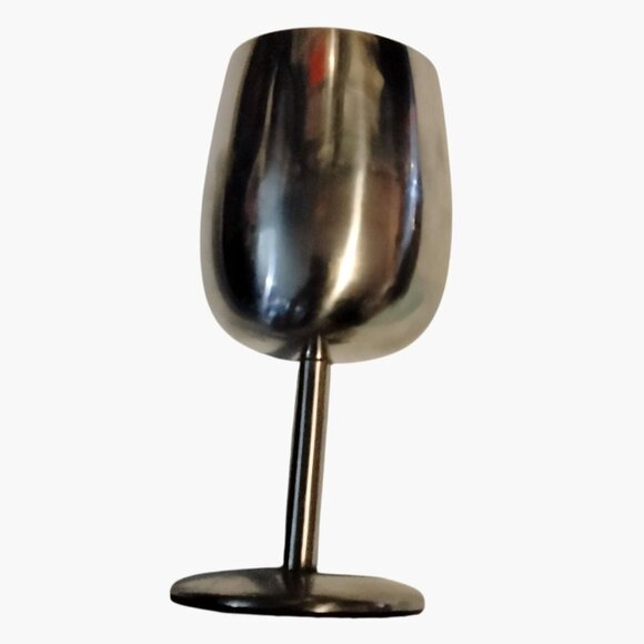 Stainless Steel Wine Goblet 8 oz - Picture 1 of 6